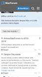 Mobile Screenshot of macforum.ro